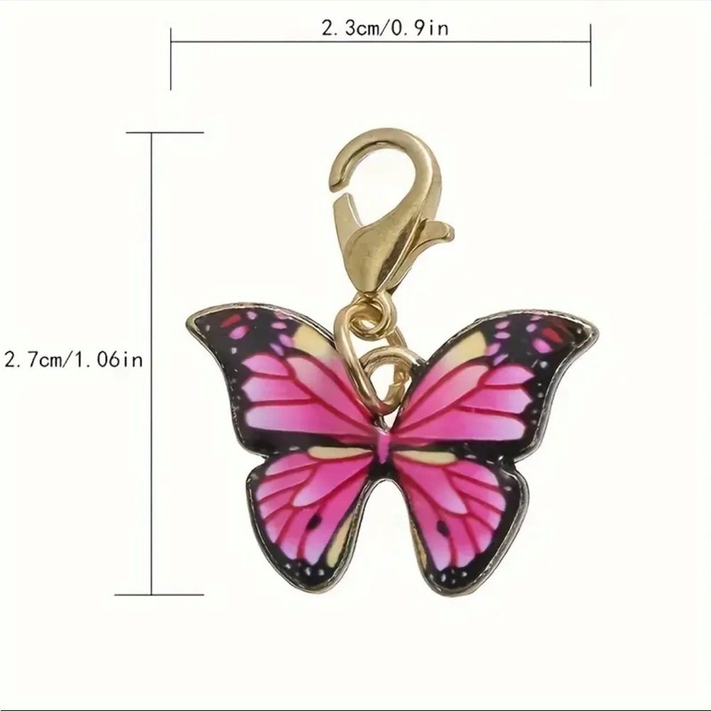 Butterfly Design Keychain - Picture 5 of 5